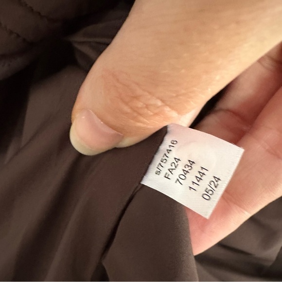 Lou & Grey Womens XL Brown Quilted Puffer Vest Jacket - Picture 4 of 6